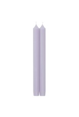 Caspari Crown Candles Tapers 10 inch 2pk In Lavender