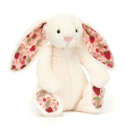 JellyCat Little Blossom Cream Bunny Berry