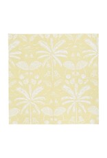 Caspari Paper Cocktail Napkins 20pk Palms And Parasols Key Lime