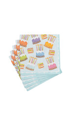 Caspari Birthday Paper Cocktail Napkins 20pk Birthday Cake Frosting