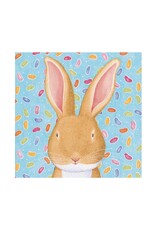 Caspari Easter Paper Lunch Napkins 20ct Wabbit Bunny Rabbit