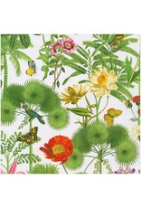 Caspari Gift Wrapping Paper 5ft Roll Paradise Garden