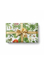 Caspari Gift Wrapping Paper 5ft Roll Paradise Garden