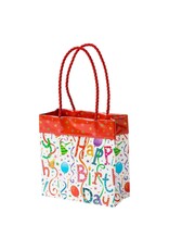 Caspari Gift Bag Happy Birthday SM 5.75x2.5x5.75