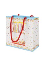 Caspari Gift Bag Birthday Cake SM 5.75x2.5x5.75