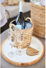 Mud Pie Mr And Mrs Champagne Glasses Set of 2 Champagne Flutes