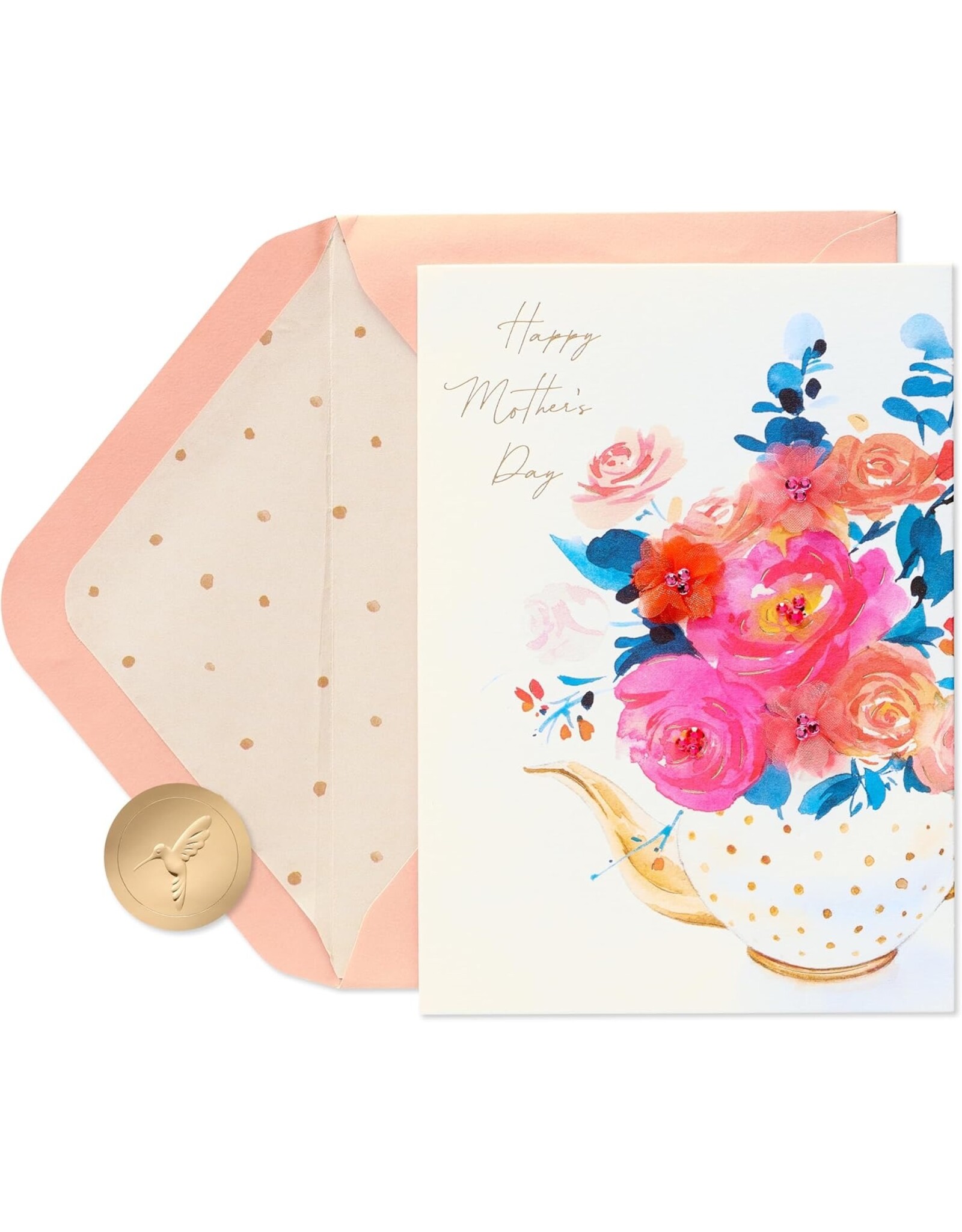 PAPYRUS® Mother's Day Card Floral Teapot