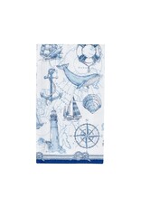 Caspari Paper Guest Towel Napkin To The Lighthouse