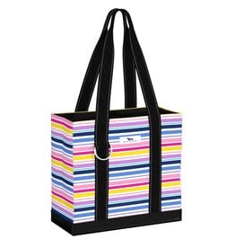Scout Bags Original Deano Tote Bag Small Stripe A Pose