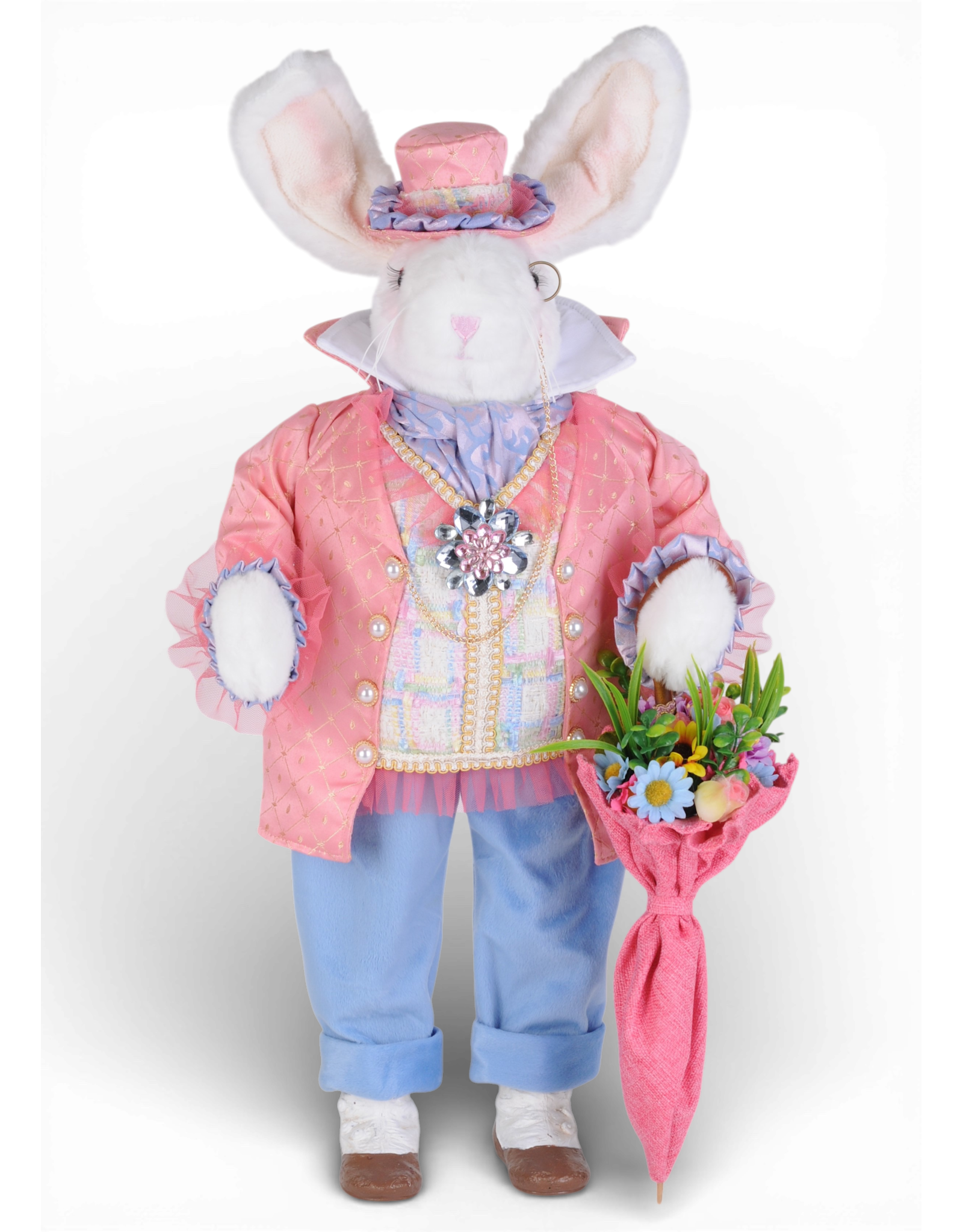 Karen Didion Jack Bunny Easter Spring Decor Collectible