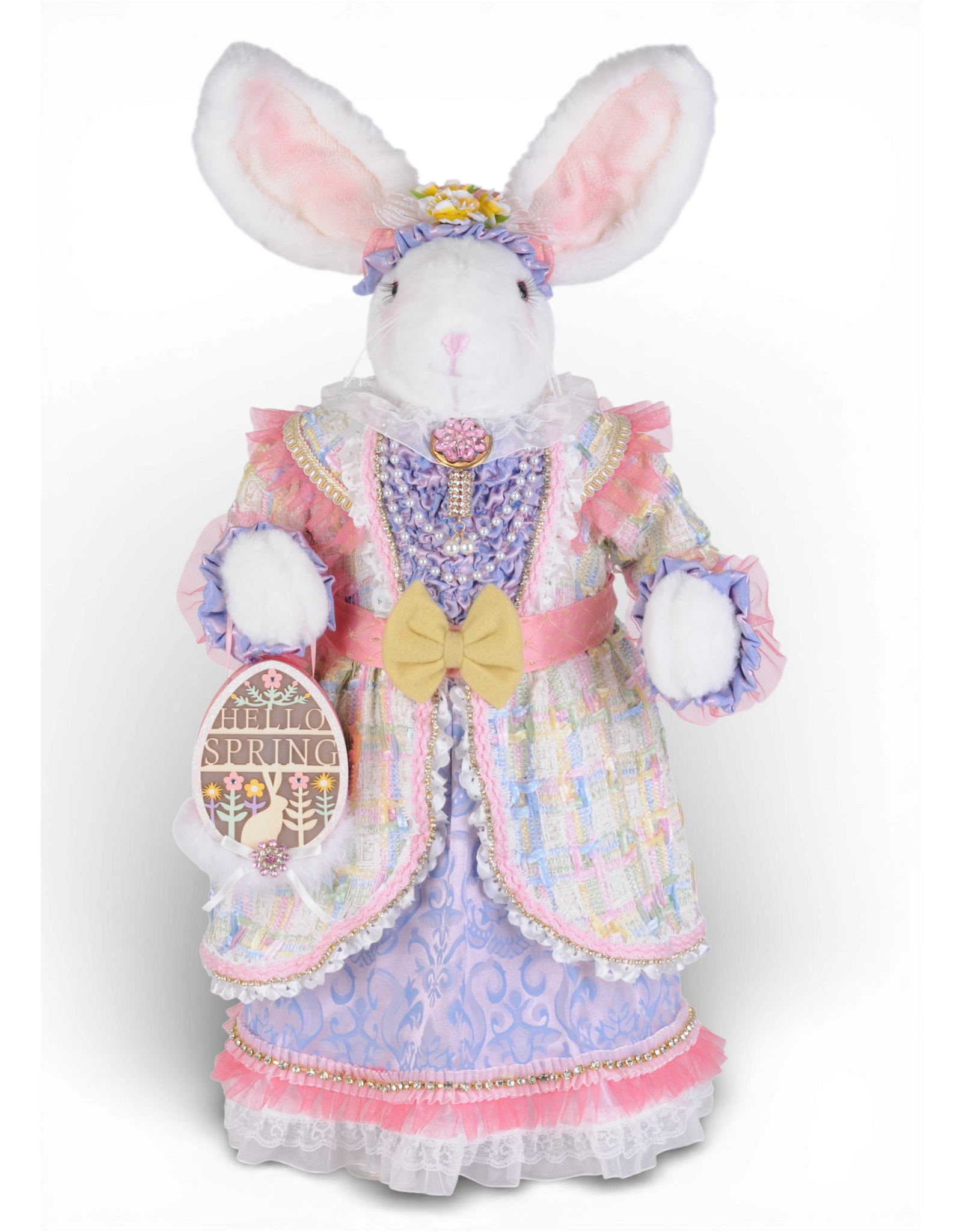 Karen Didion Willow Bunny Easter Spring Decor Collectible