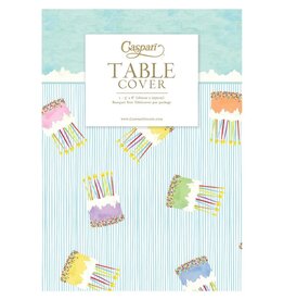 Caspari Paper Linen Table Covers | Birthday Cake Frosting