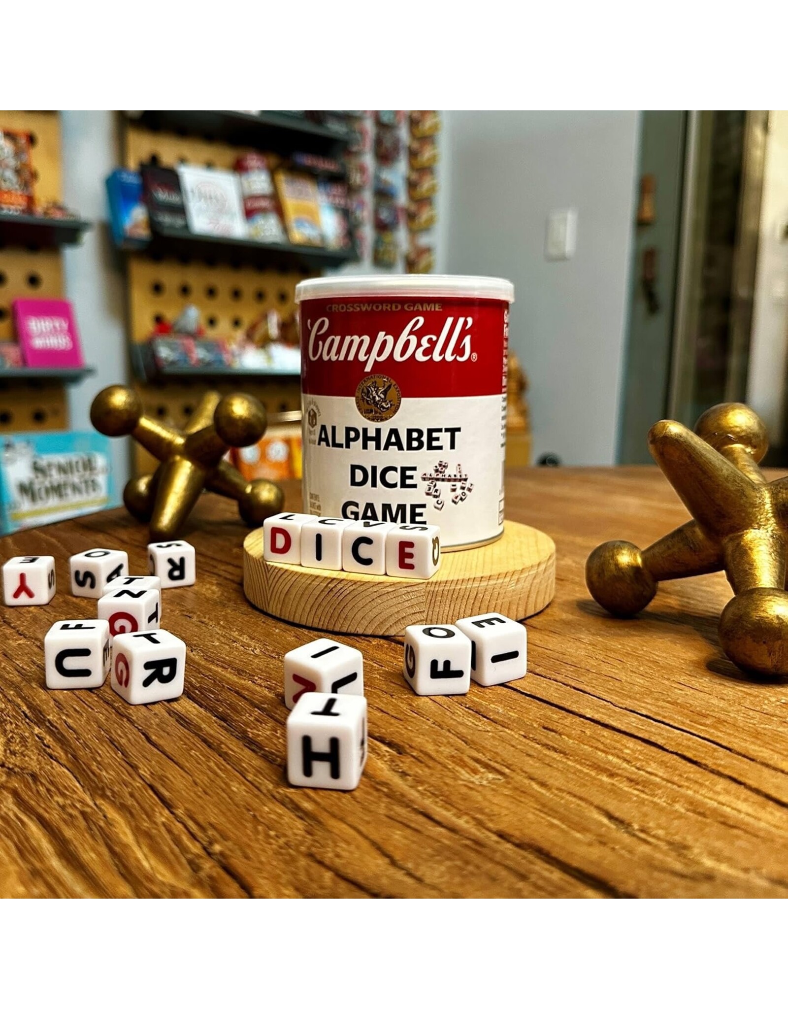 TDC Games Campbell's Alphabet Dice Word Game