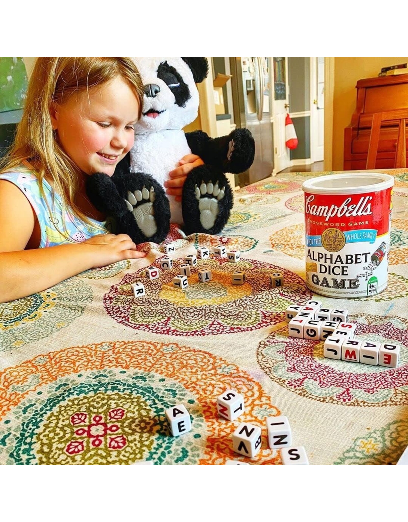 TDC Games Campbell's Alphabet Dice Word Game