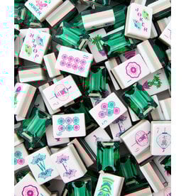 Oh My Mahjong Emerald Mahjong Tiles Set American Mahjong Game