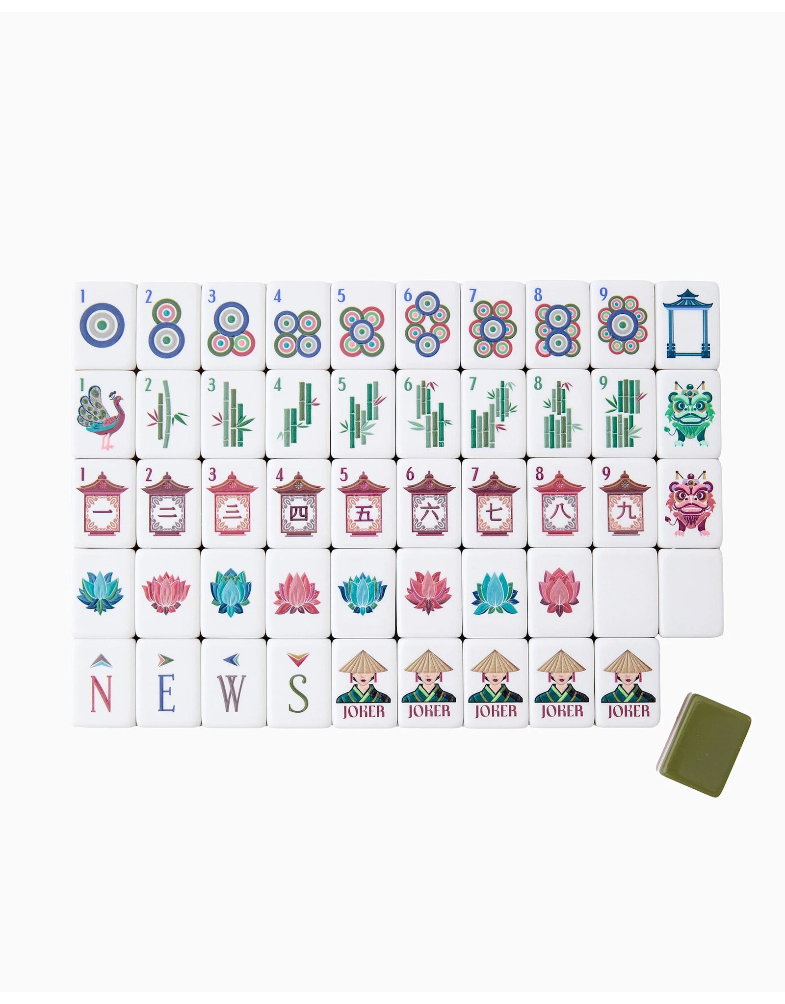 Oh My Mahjong Drake Mahjong Tiles Set American Mahjong Game