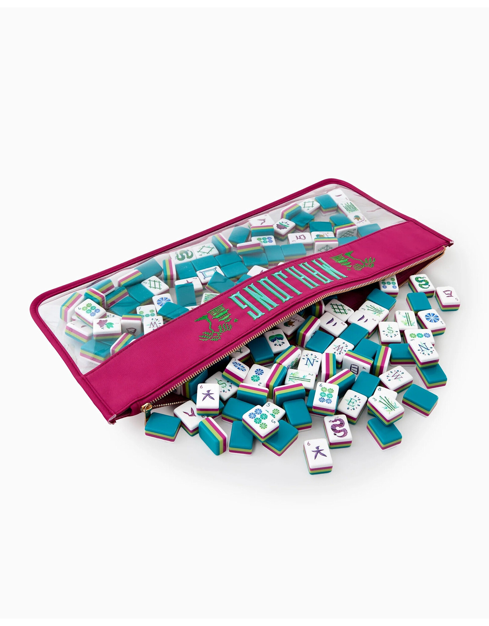 Oh My Mahjong Lagoon Mahjong Tiles Set American Mahjong Game