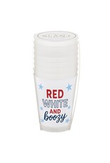 Slant Frost Cups 16oz 8ct Red White And Boozy