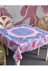 Oh My Mahjong Instructional Mahjong Tablecloth 56x56 Square NAPLES