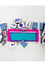 Oh My Mahjong Pink Mahjong Line Finders for NMJL IMC Playing Cards