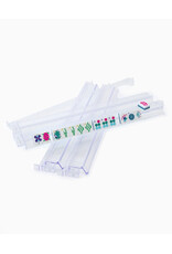 Oh My Mahjong Clear Rack N Pusher Set For American Mahjong Tiles