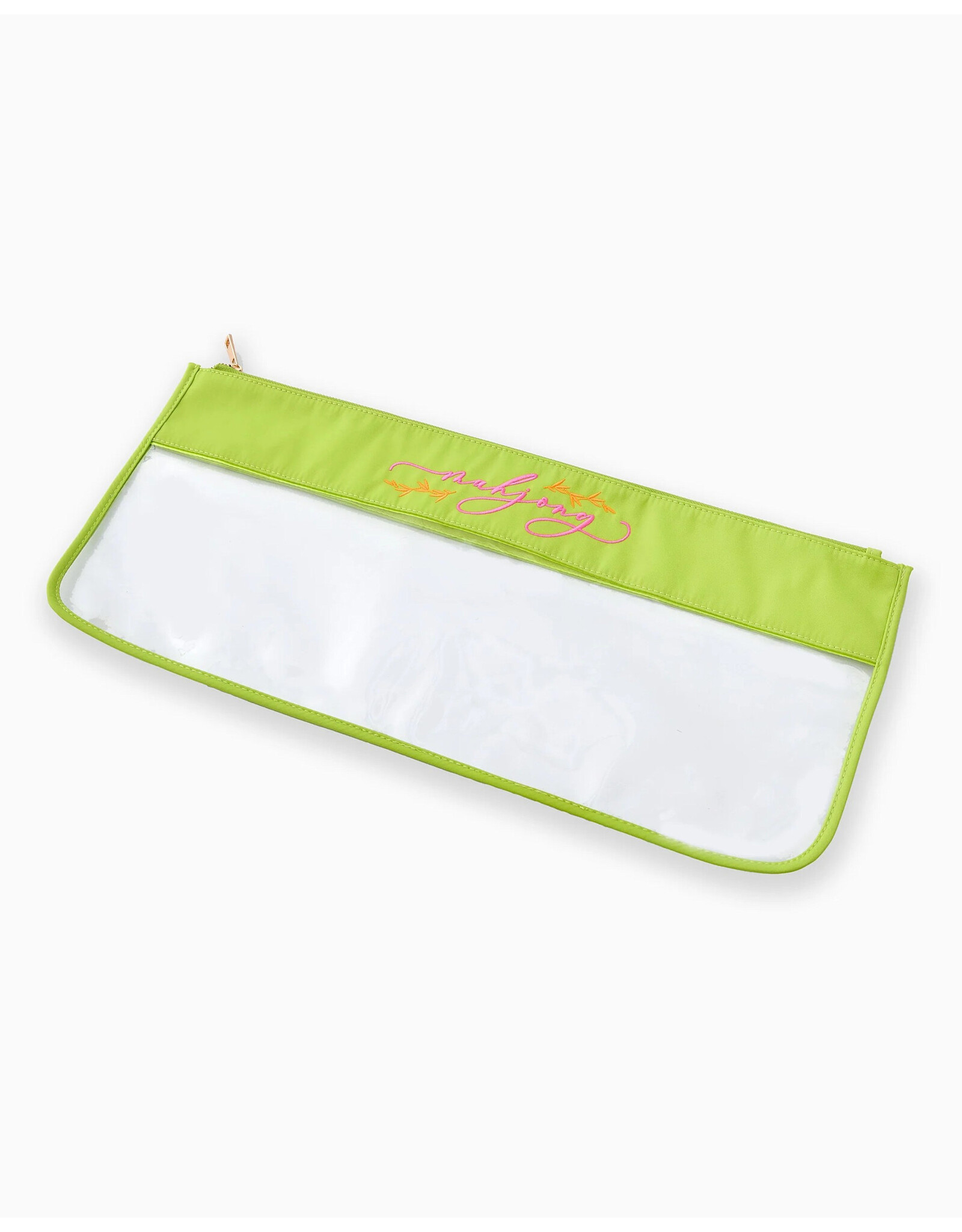 Oh My Mahjong Yellow Monkey Mahjong Bag for Mah-Jongg Tiles Sets