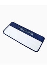 Oh My Mahjong Navy Monkey Mahjong Bag for Mah-Jongg Tiles Sets