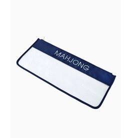 Oh My Mahjong Navy Monkey Mahjong Bag for Mah-Jongg Tiles Sets