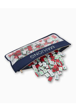 Oh My Mahjong Navy Monkey Mahjong Bag for Mah-Jongg Tiles Sets