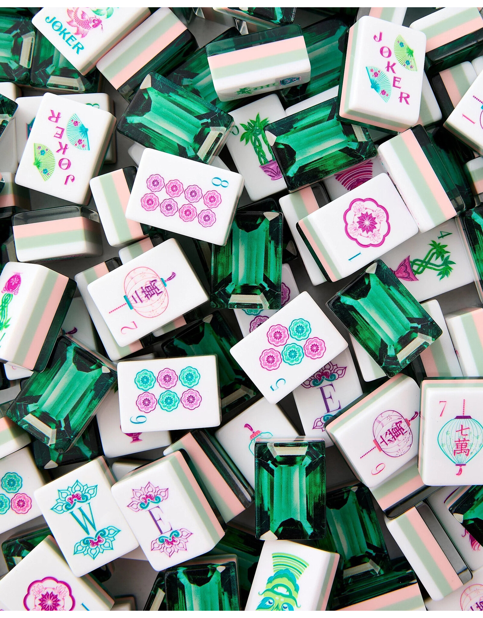 Oh My Mahjong Emerald STARTER KIT American Mahjong Game Set