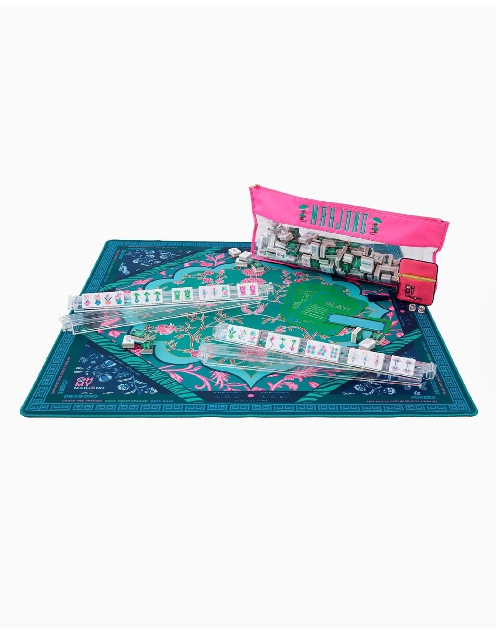Oh My Mahjong Emerald STARTER KIT American Mahjong Game Set