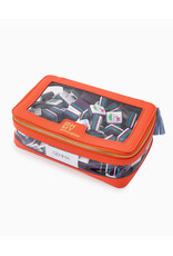 Oh My Mahjong Orange Mahjong Tile Storage Bag for Mah-Jongg Tiles