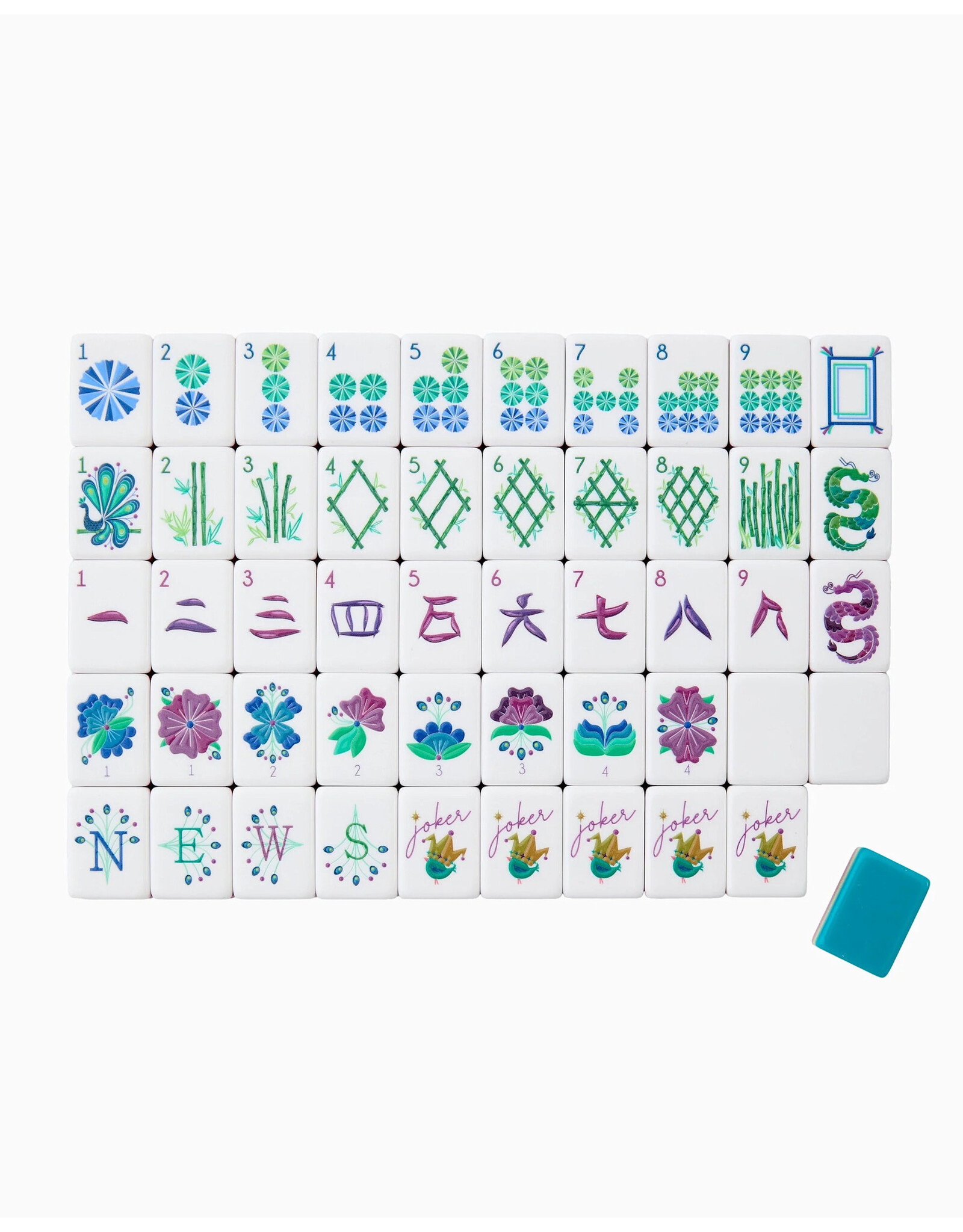 Oh My Mahjong Lagoon STARTER KIT American Mahjong Game Set