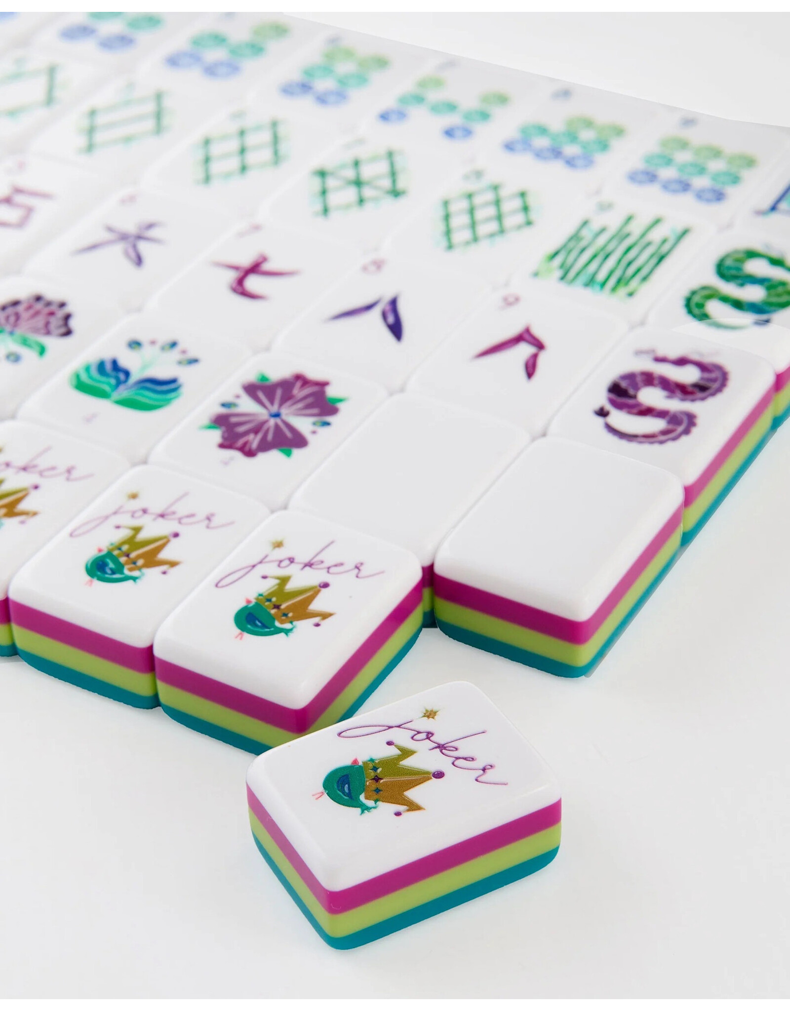 Oh My Mahjong Lagoon STARTER KIT American Mahjong Game Set