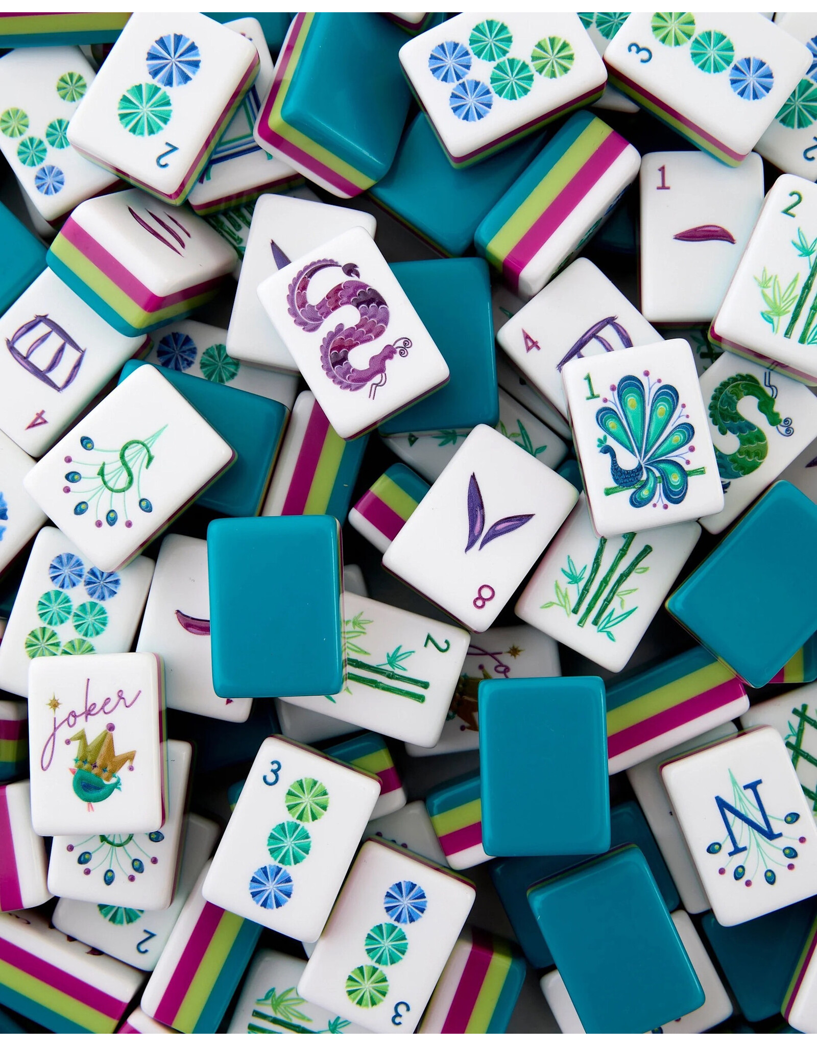 Oh My Mahjong Lagoon STARTER KIT American Mahjong Game Set