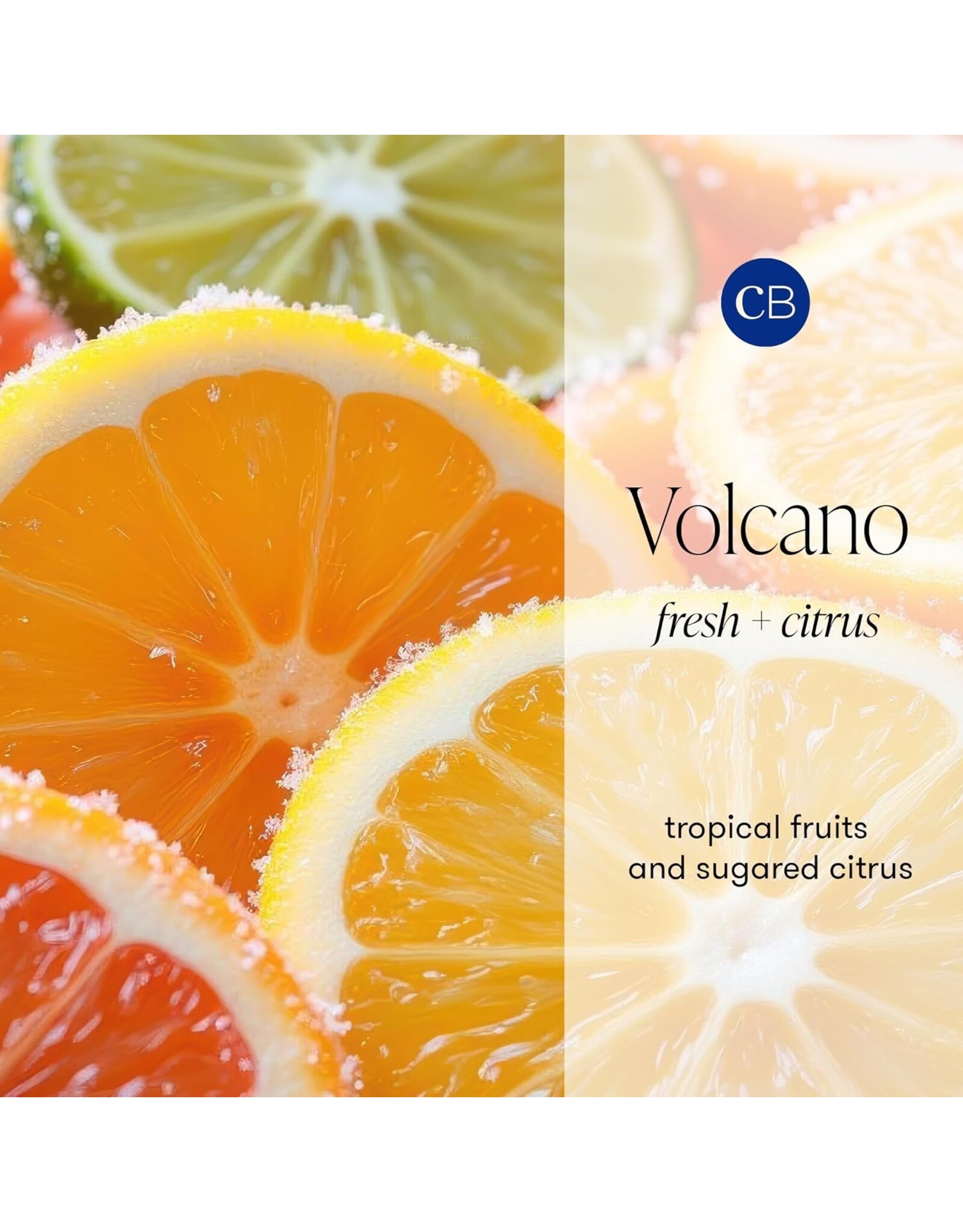 capri BLUE Volcano Candle Jar 19 Oz Locked In Love Limited Edition