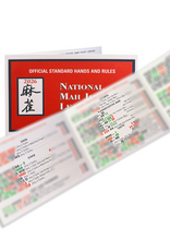 National Mah Jongg League 2026 Mahjong Card NMJL STANDARD Size 5x4
