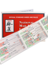 National Mah Jongg League 2026 Mahjong Card NMJL LARGE Size 6x5