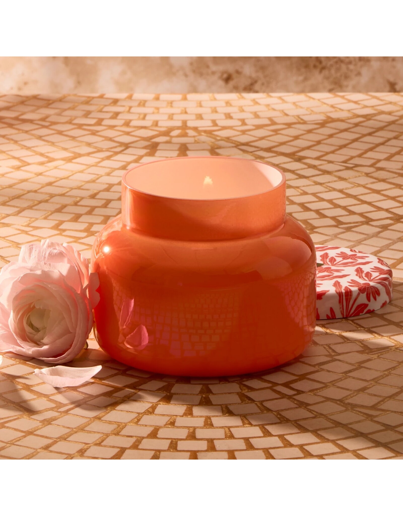 capri BLUE Isa Bloom Candle Jar 19 Oz Riviera Sunset Limited Edition