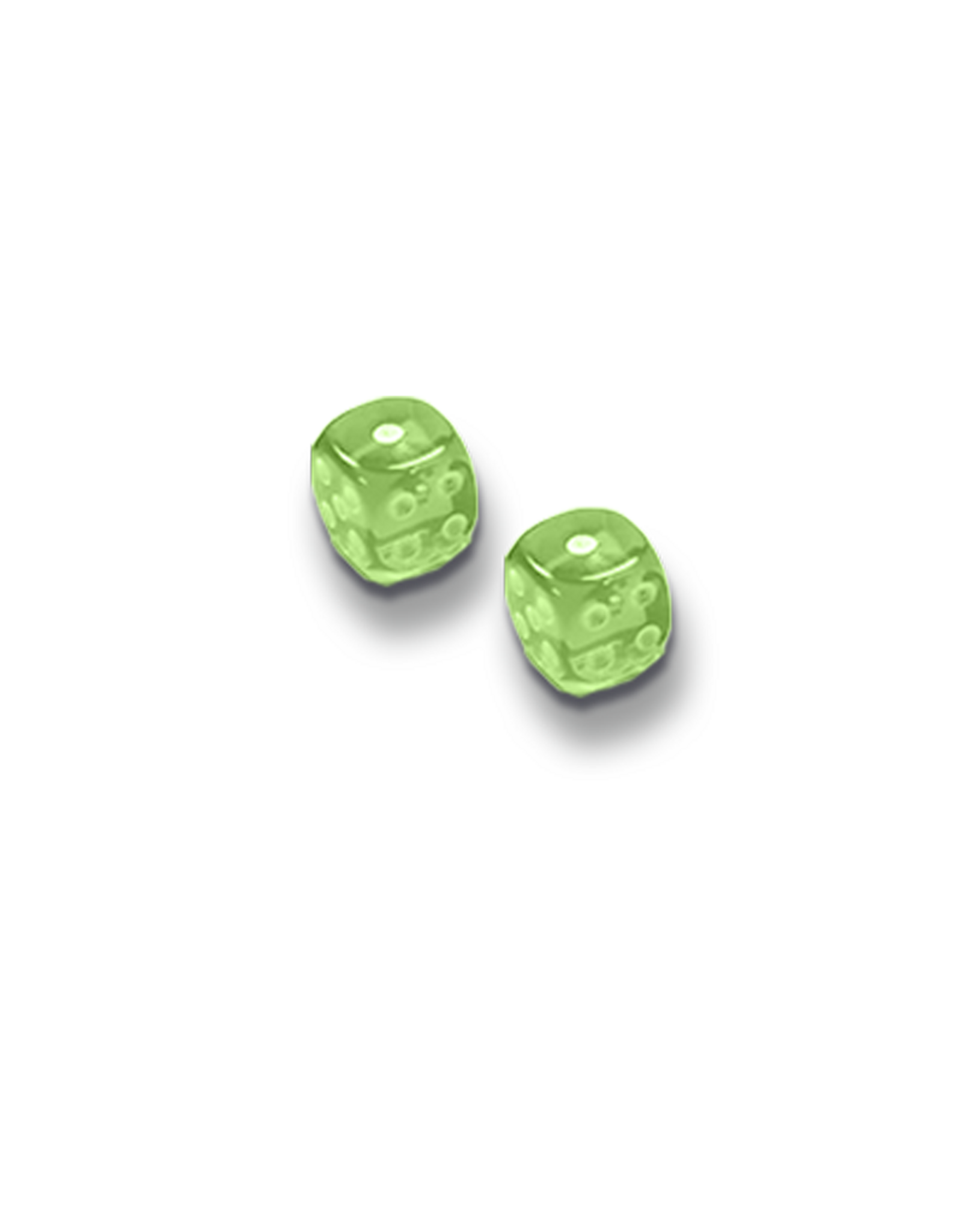 DIGS-N-GIFTS Mahjong Dice 1 Pair Random Color