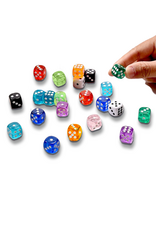 DIGS-N-GIFTS Mahjong Dice 1 Pair Random Color