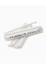 Oh My Mahjong White Rack N Pusher Set For American Mahjong Tiles