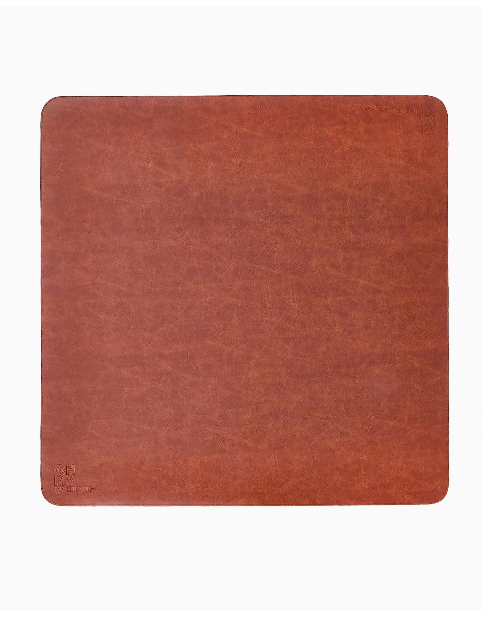 Oh My Mahjong Cognac Mahjong Mat American Mah Jongg Game Mats