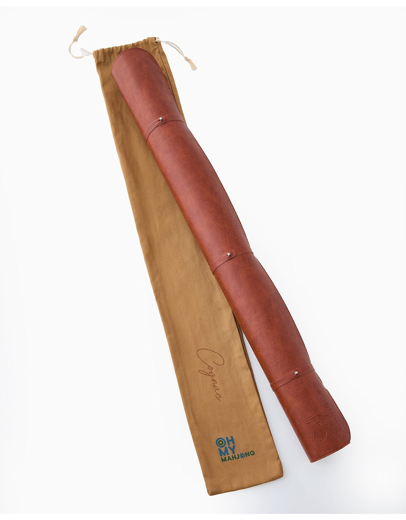 Oh My Mahjong Cognac Mahjong Mat American Mah Jongg Game Mats