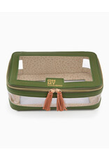 Oh My Mahjong Olive Mahjong Tile Storage Bag for Mah-Jongg Tiles