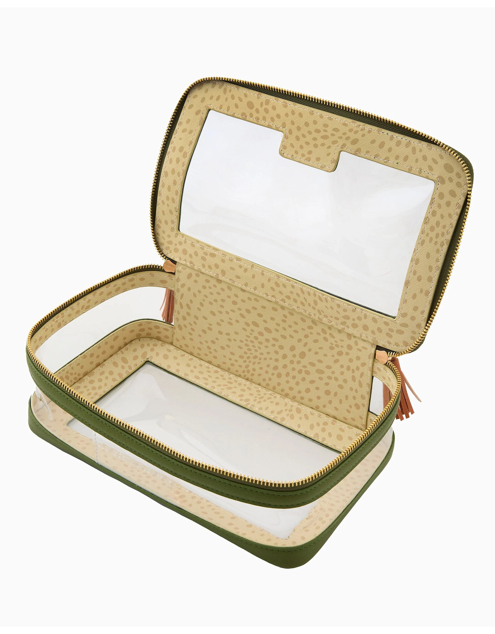 Oh My Mahjong Olive Mahjong Tile Storage Bag for Mah-Jongg Tiles