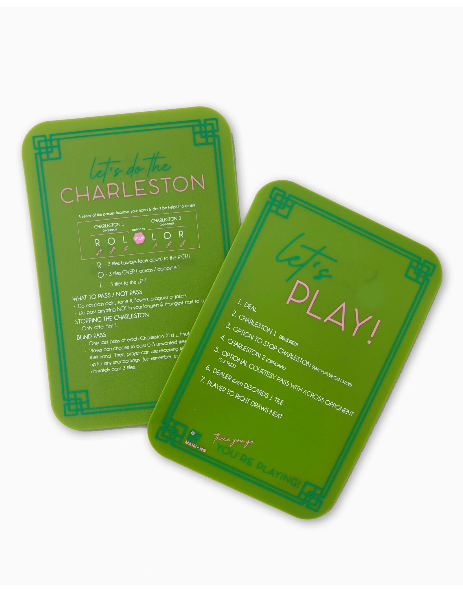 Oh My Mahjong Olive Mahjong Tile Shufflers For American Mah Jongg Game