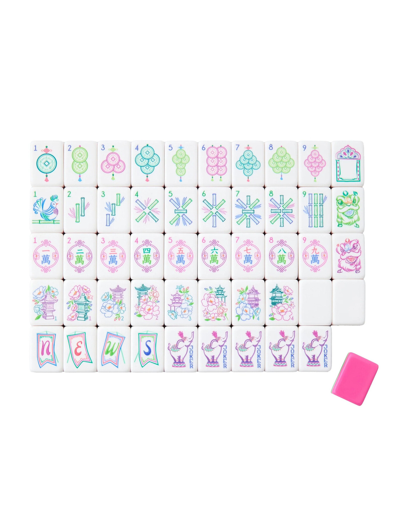Oh My Mahjong Amara Mahjong Tiles Set American Mahjong Game