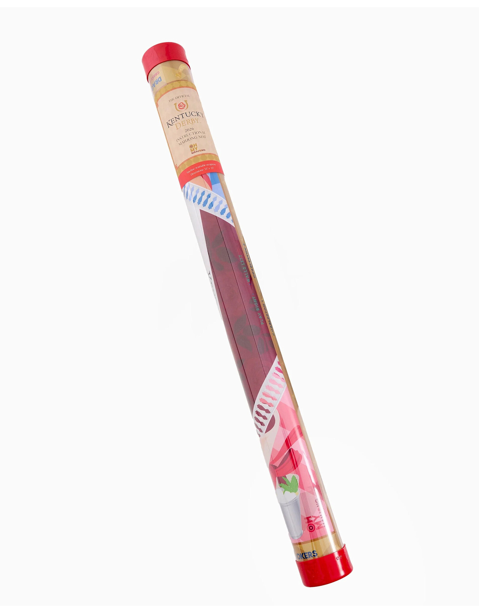 Oh My Mahjong Kentucky Derby Mahjong Mat American Mah Jongg Game Mats