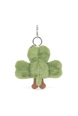 JellyCat Amuseables Siofra Shamrock Bag Charm Keychains Key Ring